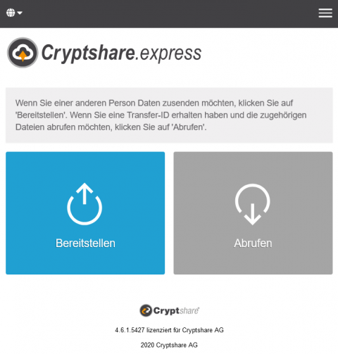 Cryptshare | VDM & BEW